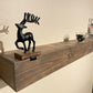 Handmade Mantles Cabin Shelf Brown