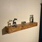 Over the fireplace mantles 